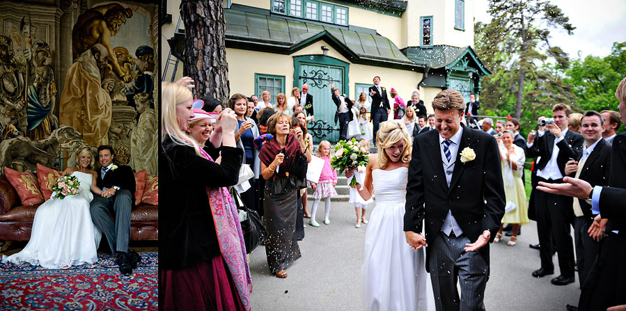 Villa Pauli and Djurshom kapell Wedding